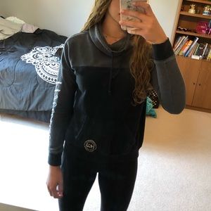 Hollister high neck hoodie